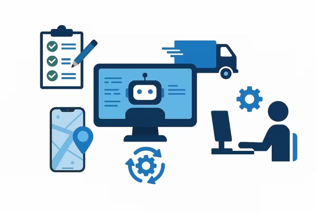 Top 5 Ways a TMS Software Reduces Manual Work for Dispatchers 