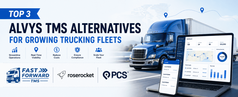 Top 3 Alvys TMS Alternatives for Growing Trucking Fleets 